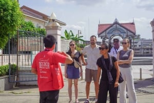 Bangkok: wycieczka po wiosce nad kanałem łodzią EV i lunch