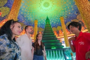 Bangkok: wycieczka po wiosce nad kanałem łodzią EV i lunch