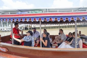 Bangkok: wycieczka po wiosce nad kanałem łodzią EV i lunch