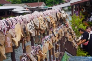 Bangkok: wycieczka po wiosce nad kanałem łodzią EV i lunch