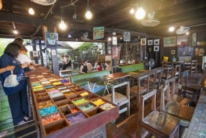 Bangkok: wycieczka po wiosce nad kanałem łodzią EV i lunch