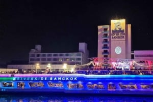 Bangkok: Fiesta de Carnaval Cena Crucero con Actuación en Directo