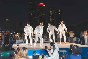 Bangkok: Fiesta de Carnaval Cena Crucero con Actuación en Directo