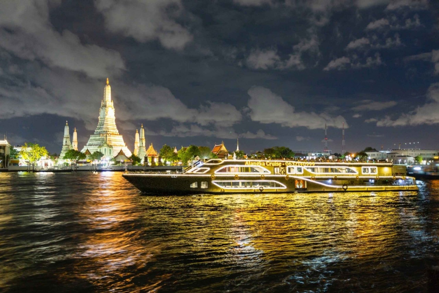 Bangkok: Chao Phraya Alangka-kryssning på Icon Siam