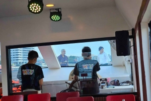 Bangkok: Crucero en barco por el Chao Phraya con bebidas ilimitadas