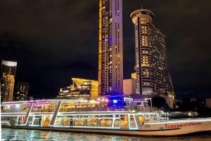 Bangkok: crociera sul Chao Phraya con buffet di lusso e ponte scoperto