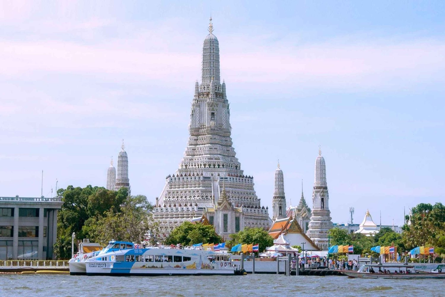 Bangkok: Chao Phraya Hop-On Hop-Off Tourist Boat Day Pass