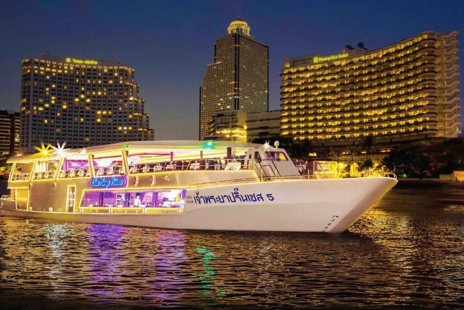 Bangkok: Crociera con cena Chao Phraya Princess