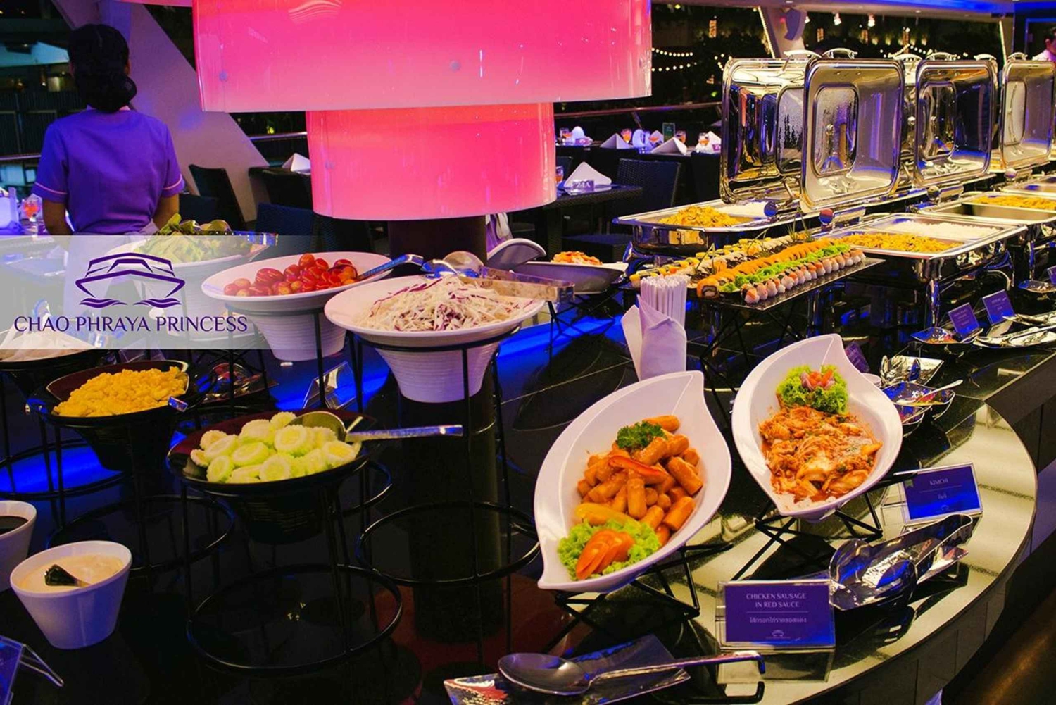 Bangkok: Crociera con cena Chao Phraya Princess