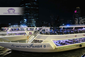 Bangkok: Crociera con cena Chao Phraya Princess