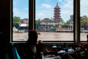 Bangkok: paseo en barco por el río Chao Phraya con opción de comida tailandesa