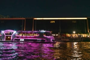 Bangkok: nocny rejs po rzece Chao Phraya łodzią long tail