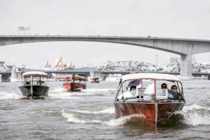 Bangkok: Prywatny rejs łodzią po rzece Chaophraya