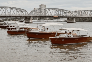 Bangkok: Crociera privata in barca Hacker sul fiume Chaophraya