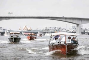 Bangkok Crucero Privado en Barco Hacker por el Río Chaophraya