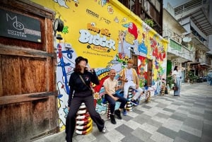 Bangkok : visite guidée à pied de Chinatown et de l'art urbain de Taladnoi Street