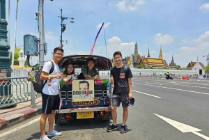 Bangkok : CHOB TUK TUK Ride + Canal Tour + Foods Tasting