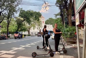 Bangkok: Stadt-Highlights Elektro-Scooter-Tour