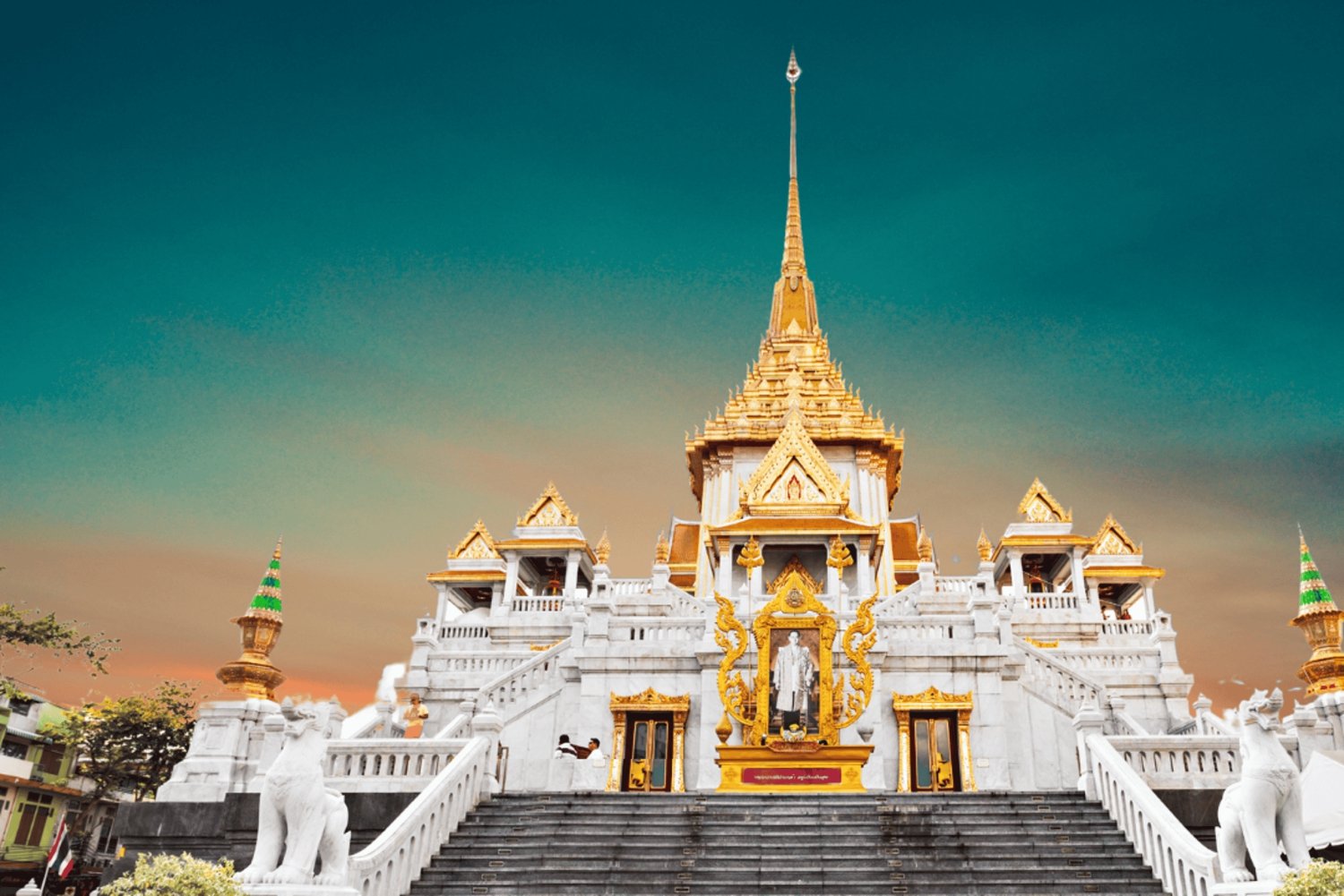 Bangkok: Stadt-Highlights Private Tour mit Palast und Tempeln