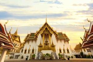 Bangkok: Highlights Tour med Grand Palace og flydende marked