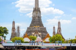 Bangkok: Tour dos destaques com o Grand Palace e o Mercado Flutuante