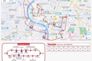 Бангкок: обзорная экскурсия по городу на автобусе Hop-On Hop-Off