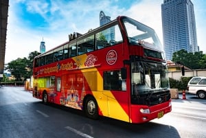 Bangkok: Wycieczka autobusowa hop-on hop-off z krajoznawczym zwiedzaniem miasta
