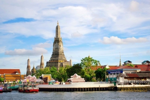 Bangkok: City Tour com barco e Wat Arun