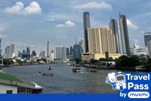 Bangkok-kombo: Tuk-tuk-appkort, Chao Phraya-båt och e-sim