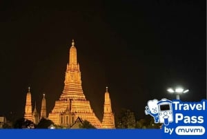 Bangkok-kombo: Tuk-tuk-appkort, Chao Phraya-båt och e-sim