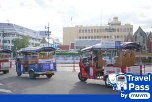 Bangkok-kombo: Tuk-tuk-appkort, Chao Phraya-båt och e-sim