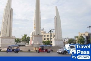 Bangkok-kombo: Tuk-tuk-appkort, Chao Phraya-båt och e-sim