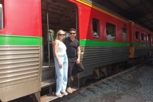 Bangkok : visite guidée privée des marchés de Damnoen Saduak et de Maeklong