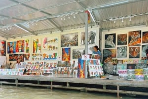 Mercado de Damnoen Saduak y Maeklong, almuerzo incluido - Tour privado