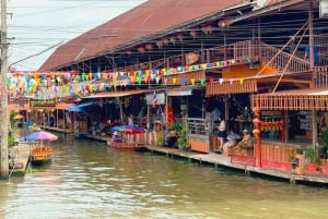 Mercado de Damnoen Saduak y Maeklong, almuerzo incluido - Tour privado