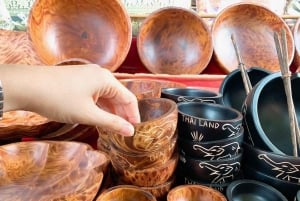 Mercado de Damnoen Saduak y Maeklong, almuerzo incluido - Tour privado