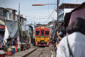 Bangkok: Damnoen Saduak und Zugmarkt mit Bootsfahrt