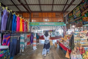 Bangkok: Damnoen Saduak und Zugmarkt mit Bootsfahrt