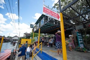 Bangkok: Damnoen Saduak und Zugmarkt mit Bootsfahrt