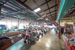 Bangkok: Damnoen Saduak und Zugmarkt mit Bootsfahrt