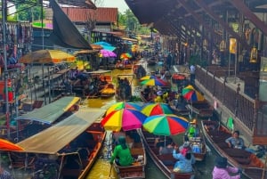 Bangkok: Damnoen Saduak, Mae Klong Train Market & Mahanakhon