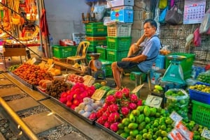 Bangkok: Damnoen Saduak, Mae Klong Train Market & Mahanakhon