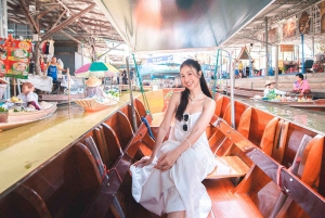 Bangkok: Damnoen Saduak Maeklong&Salt Field Coffee Shop Tour
