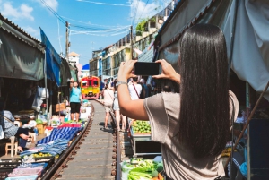 Bangkok: Damnoen Saduak Market and Maeklong Railway Market