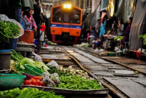 Bangkok: Damnoen Saduak Market and Maeklong Railway Market