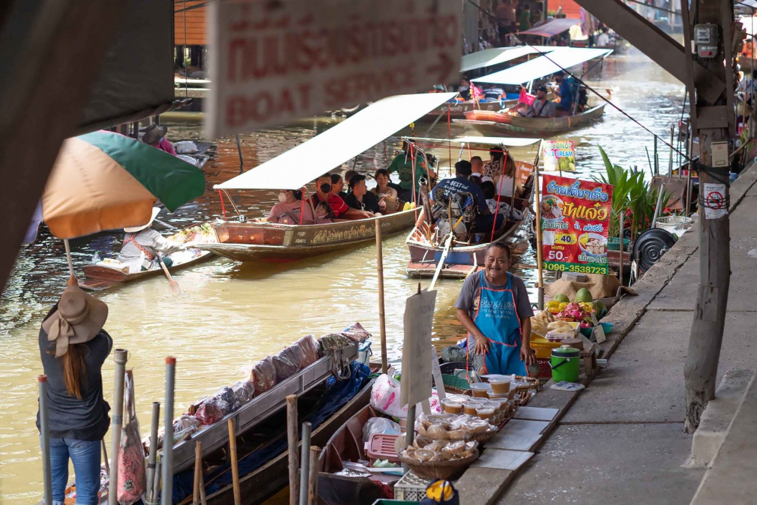Bangkok: Recorrido por el Ferrocarril de Maeklong y el Mercado Flotante