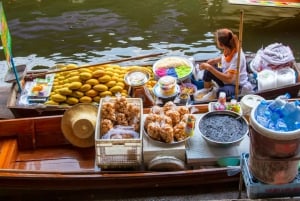 Bangkok: Tour della ferrovia di Maeklong e del mercato galleggiante