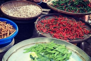 Bangkok : Excursion en voiture à Damnoen Saduak et au marché du train