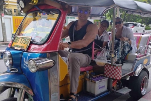 Dagsutflykt Bangkok: Mat, tempel & Tuk-Tuk