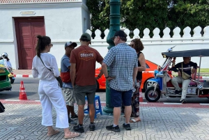 Dagsutflykt Bangkok: Mat, tempel & Tuk-Tuk